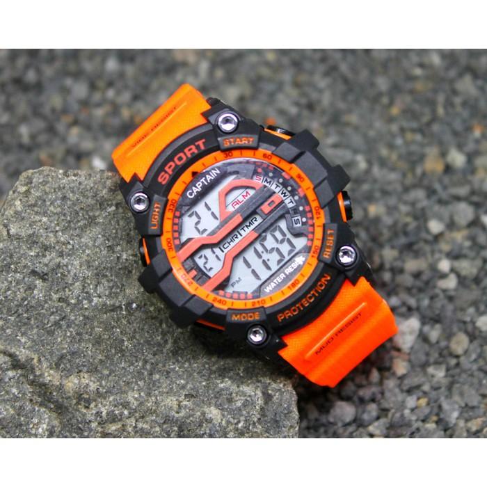 Jam Tangan Pria Anak Cowo Digital Terbaru G Shock Casio Ripcur Gold - 0Wiaph