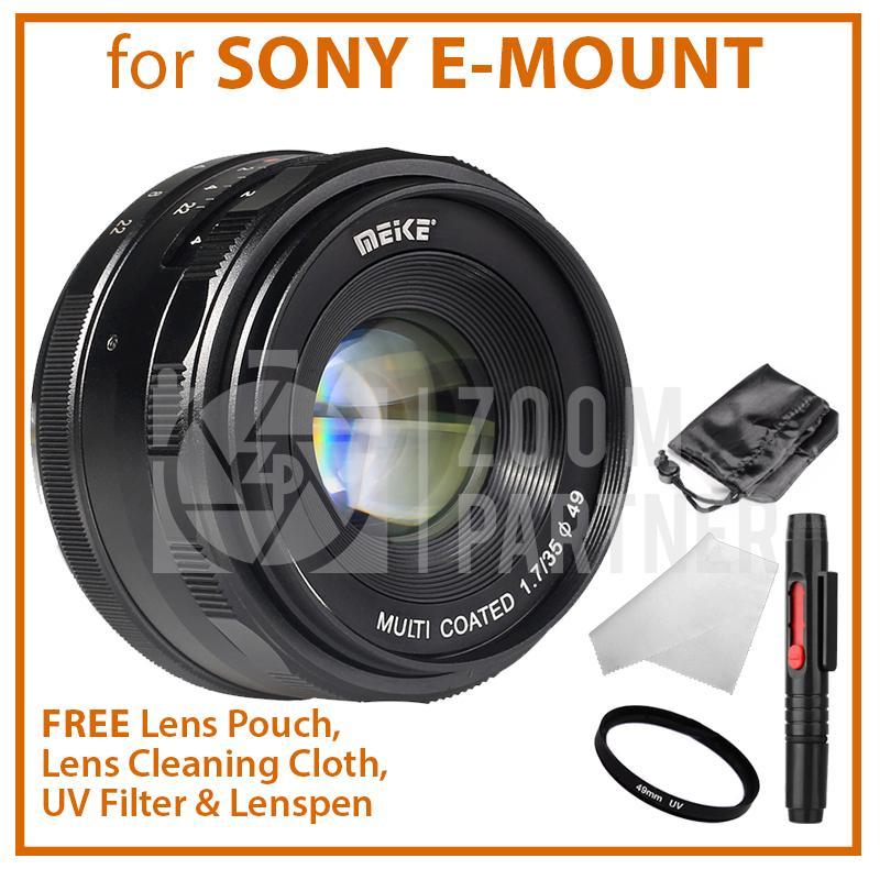 Lensa Fix MEIKE 35mm F1.7 For Sony Mirrorless E-Mount
