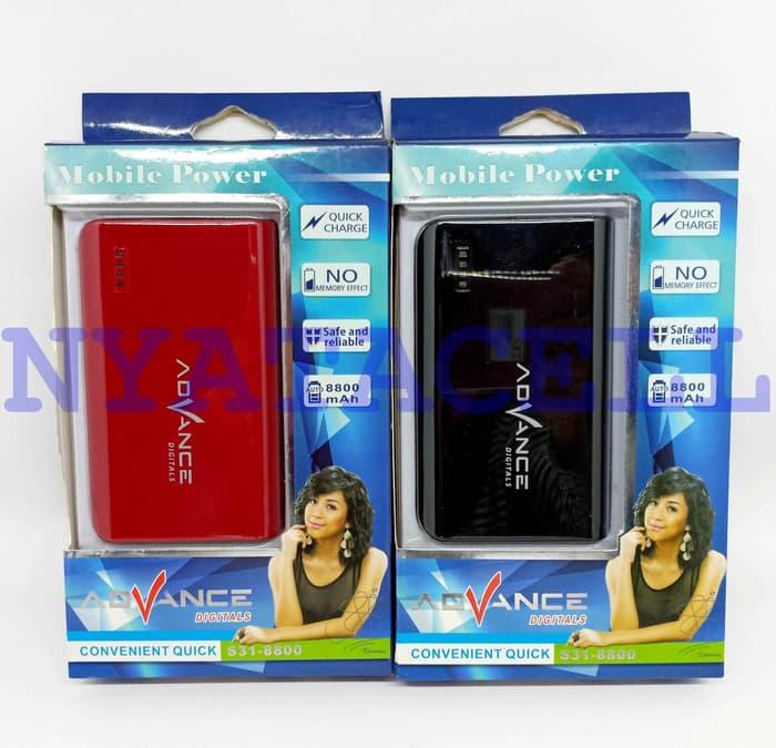Powerbank Advance 8800mAh 8800 mAh / Power Bank 2 Output S31