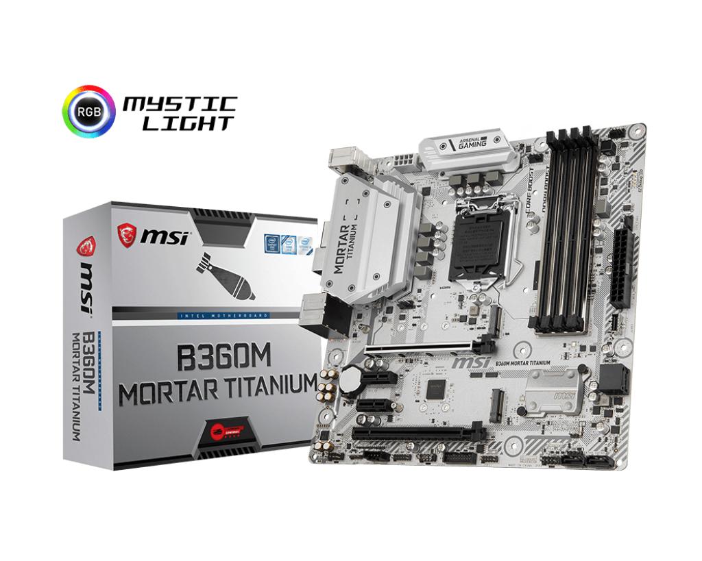 MSI B360M Mortar Titanium