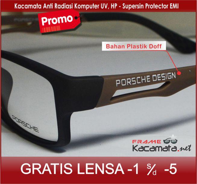 Frame Kacamata 837 + Lensa minus/plus/silinder Kacamata Baca Unisex