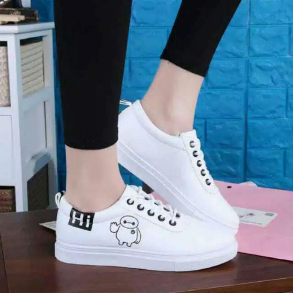 MH18 Sepatu Kets Wanita Sneaker HI Baymax