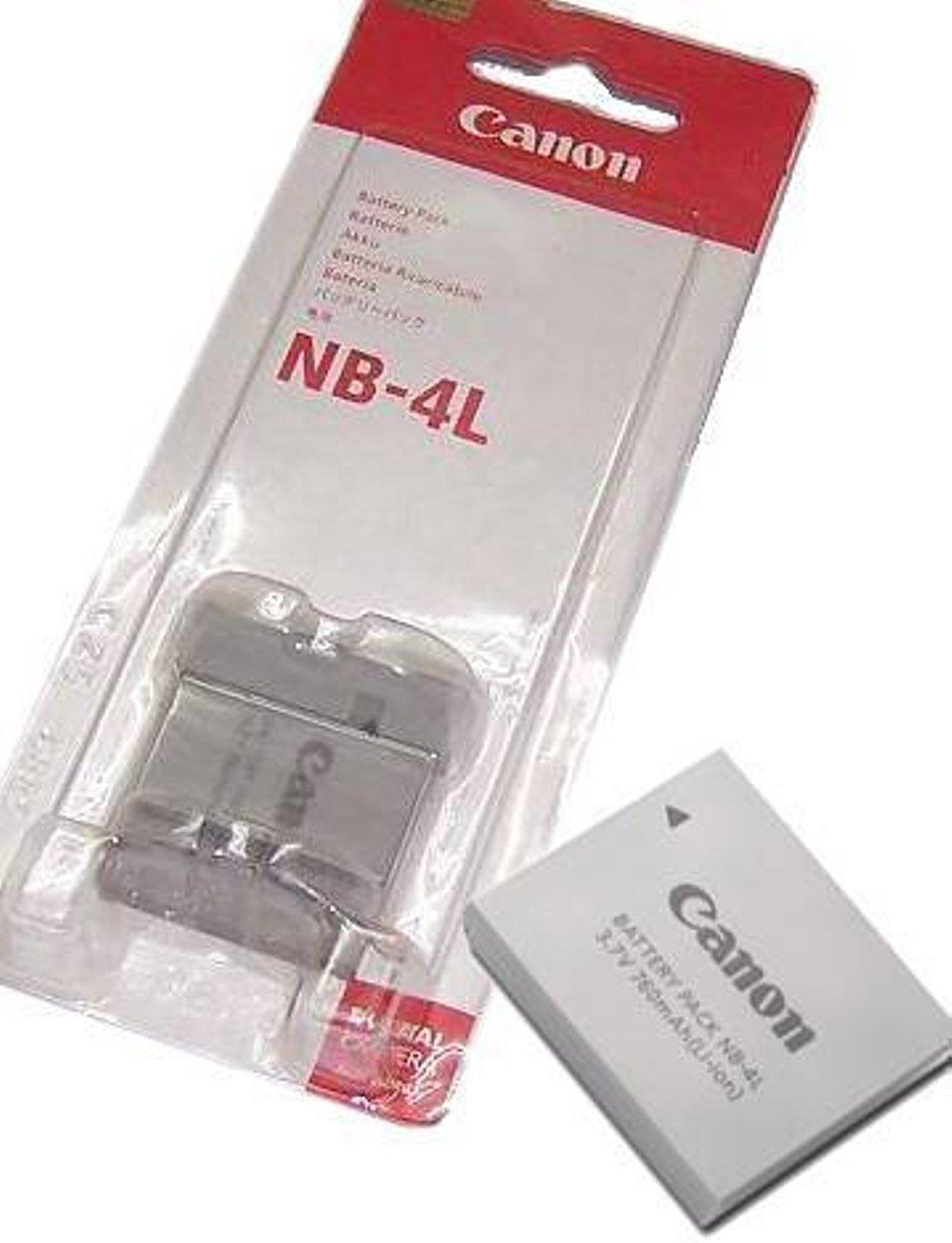 Baterai Canon Nb-4l Untuk tipe Digital 50/40/Digital IXUS PowerShot SD200/SD300/IXUS 120/130