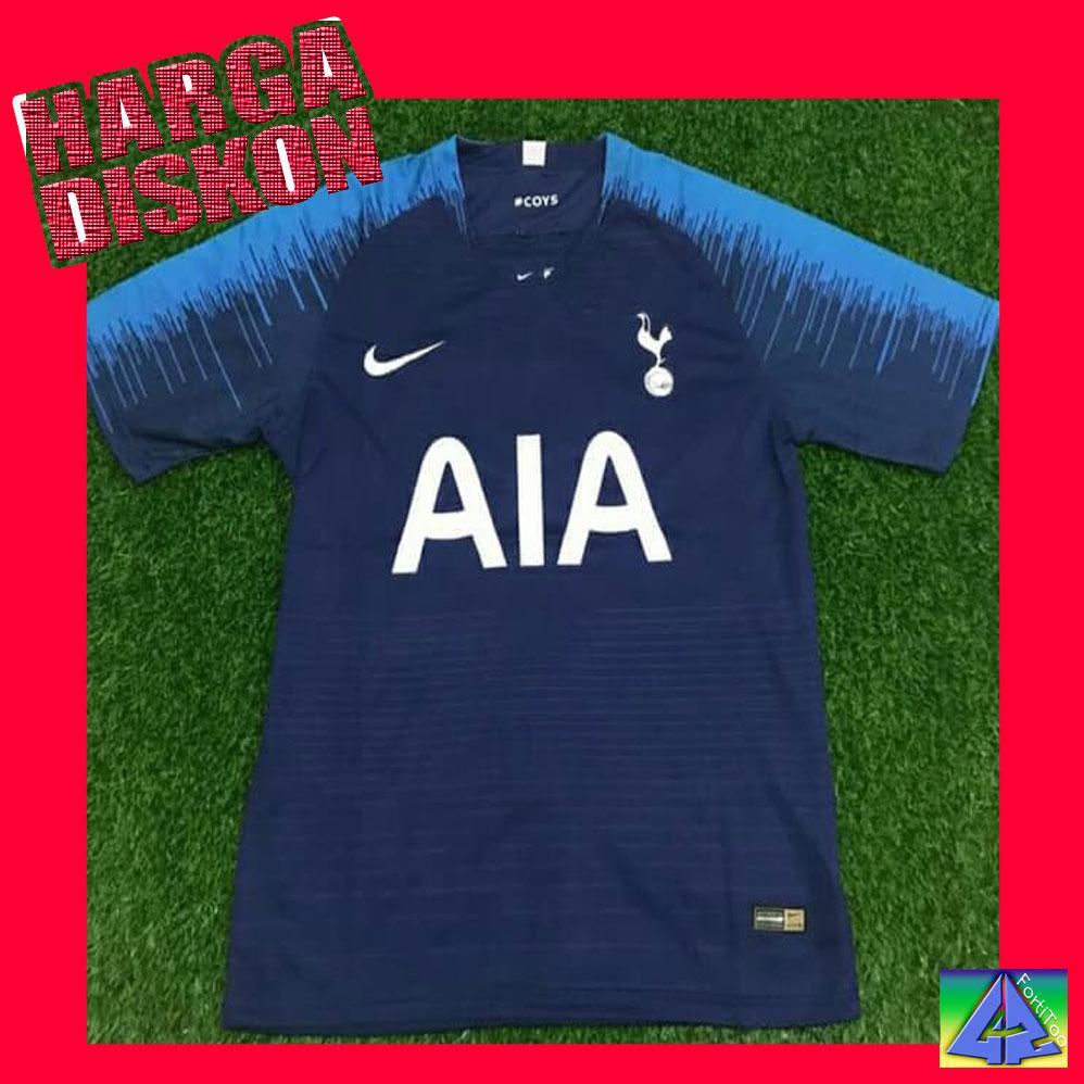 Jersey Tottenham Hotspur Biru Baju Bola Away 2018 2019
