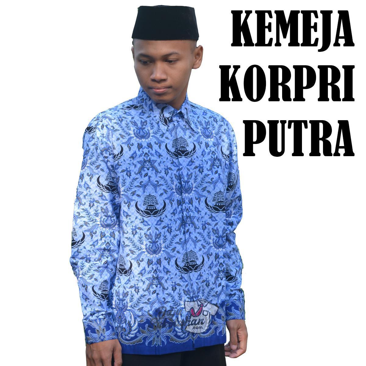 KEMEJA KORPRI / SERAGAM KORPRI / BAJU KORPRI / BAJU PNS KORPRI PUTRA