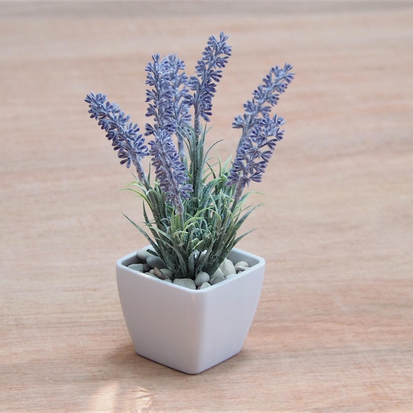 Vio ID - Bunga Artificial - Bunga Hiasan Meja Dan Bunga Pajangan Rumah - Bunga Lavender
