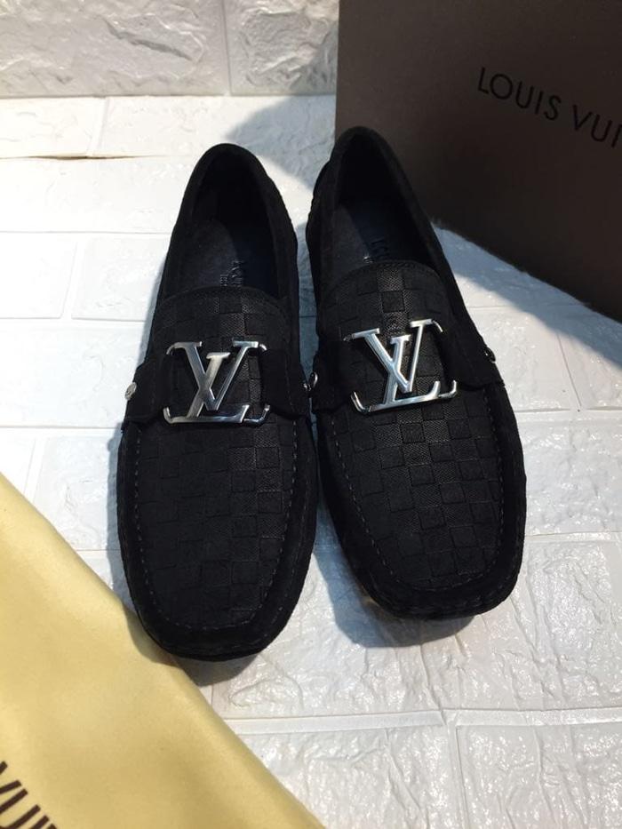 sepatu pria loafers LOUIS VUITTON miror quality