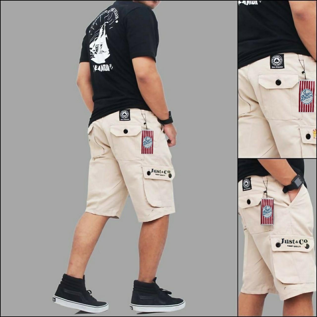 PTC Celana Pendek Kargo Pria / Kargo PDL / Cargo Pendek