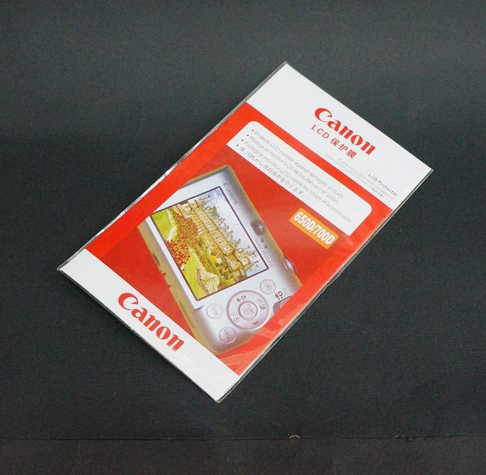 Ready!!! Lcd Protect Untuk Canon 650DU002F700D (Model Tipis Seperti Anti Gores Hp) - ready stock