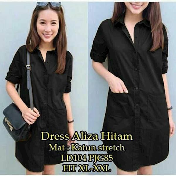 Dress Aliza Ad 3 Warna LD104 Pjg 85 UN