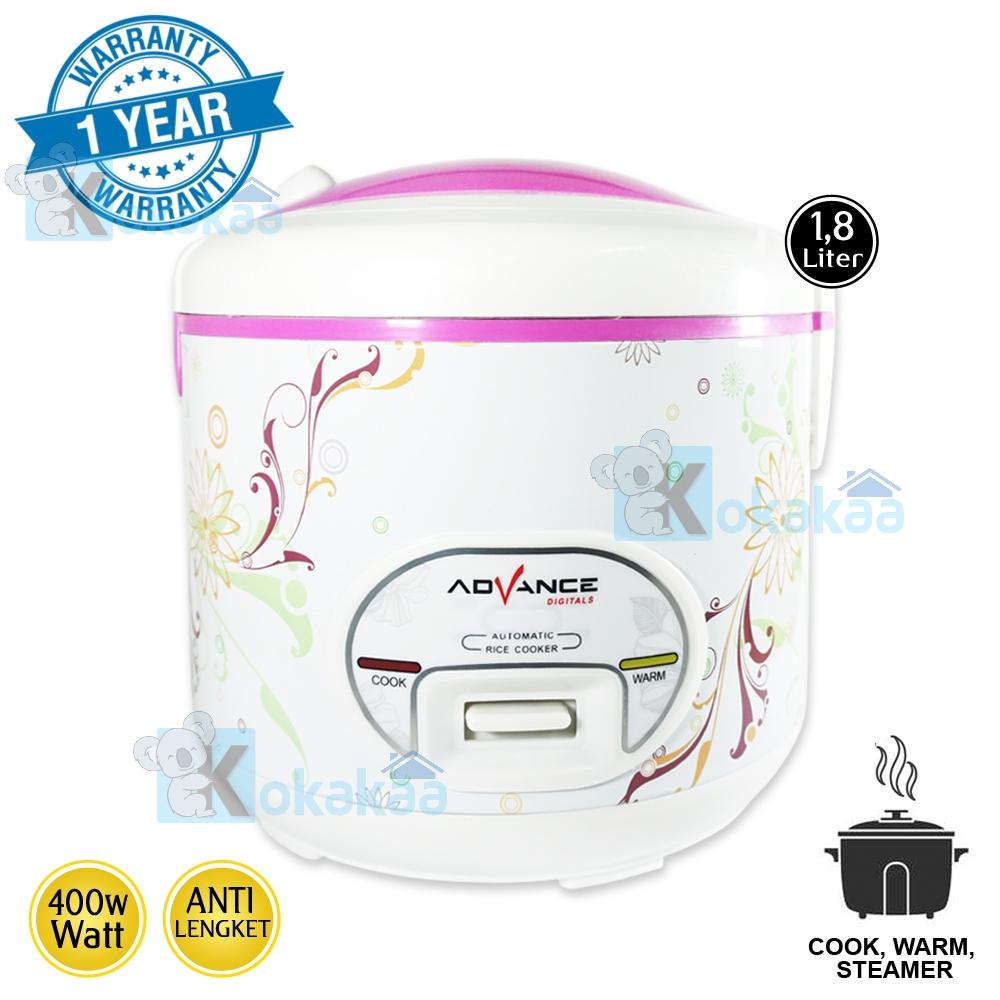 Advance Rice Cooker X1-20X 3in1 Penanak Nasi Otomatis Serbaguna Mini 1,8 Liter