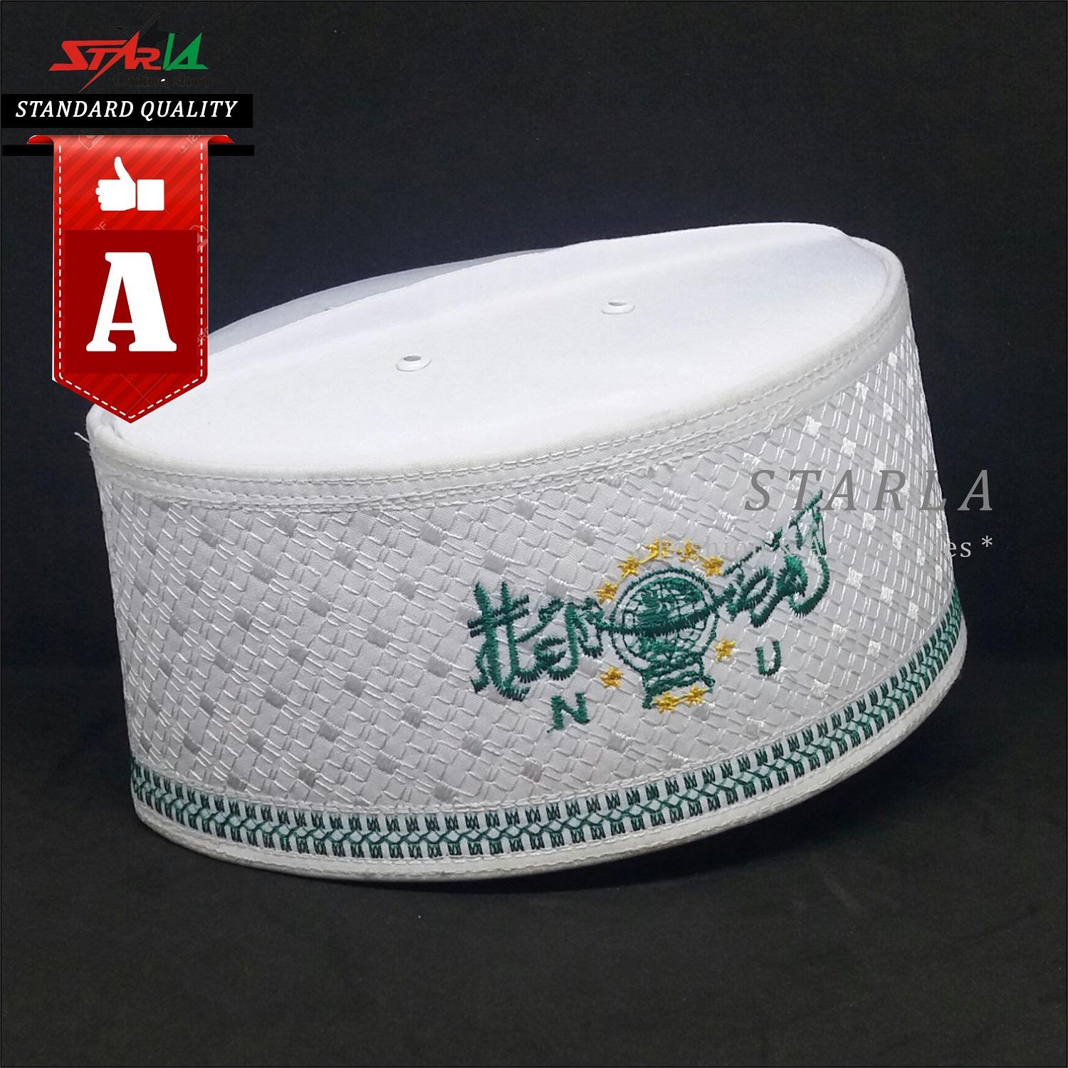 PECI NU BORDIR RAPIH KUAT BAGUS KALEM / songkok pria peci pria maiyah habib sorban sarung atlas gajah duduk sajadah sornan nu jas nu jasket syeker mania gus azmi sagofa sagogah kaos distro nu sarung polos seragam batik gamis joger celana peci sufi cak nun
