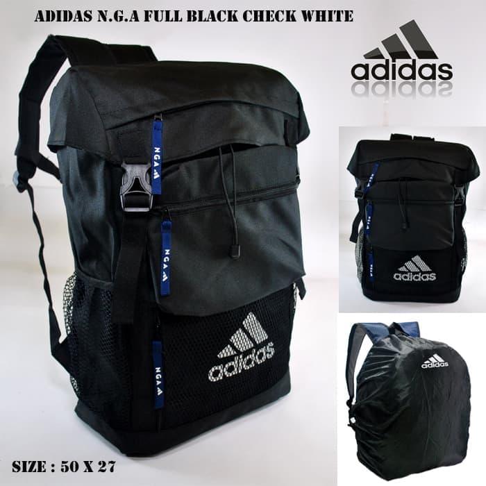 TAS RANSEL ADIDAS NGA GREEN - TAS OLAHRAGA - TAS SEKOLAH - BACKPACK - HITAM