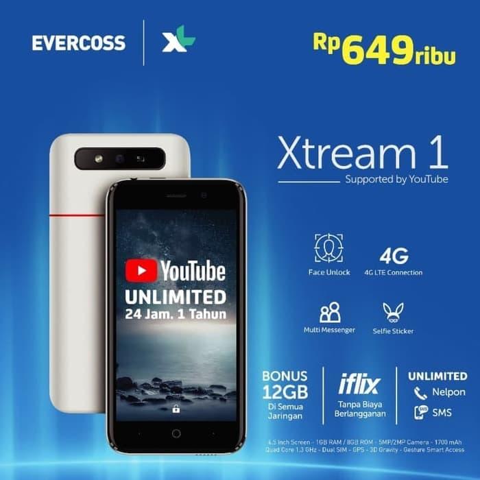 Evercoss S45 Xtream 1 - Ram 1GB Internal 8GB