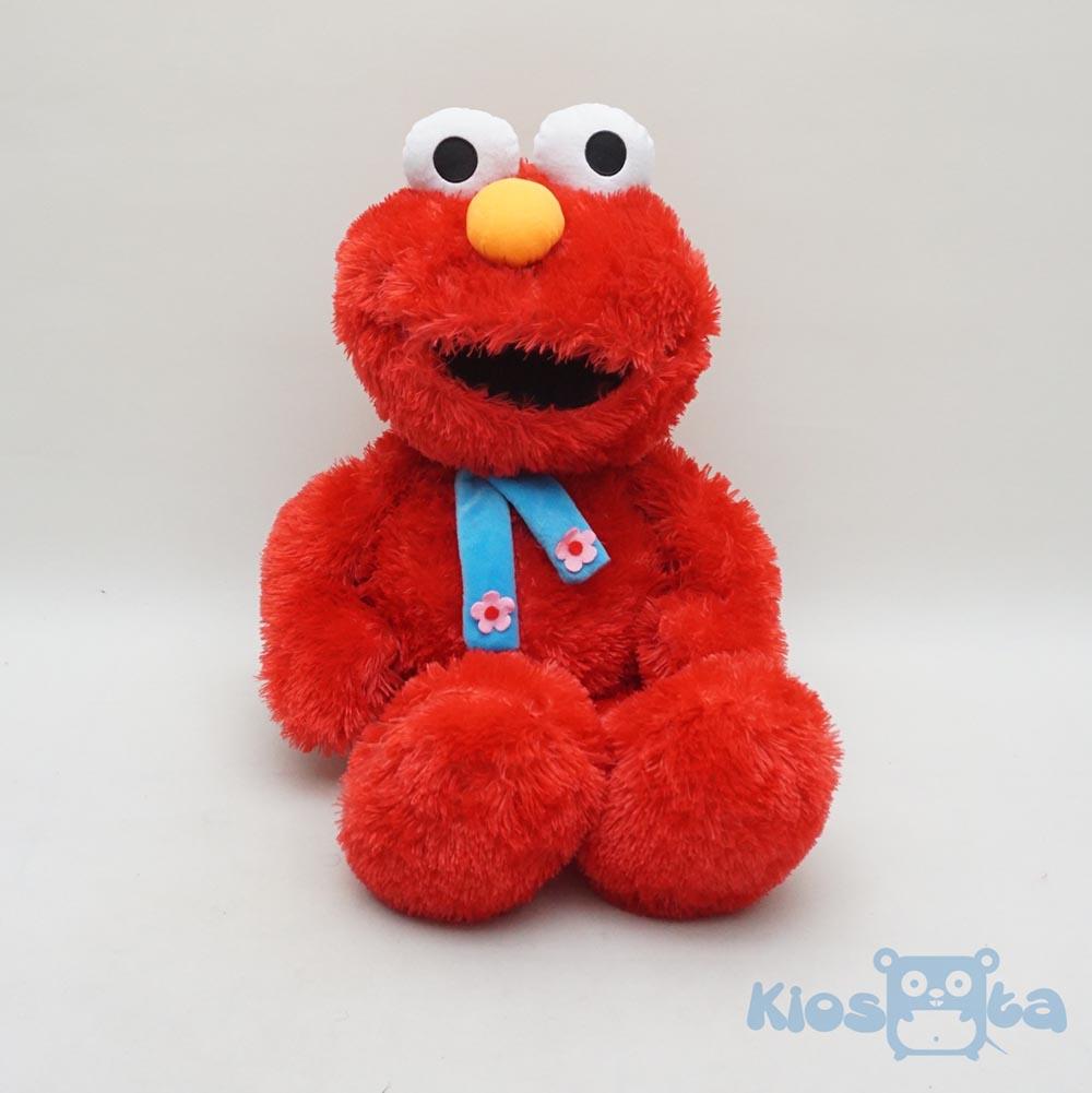 boneka elmo syal biru Extra Large