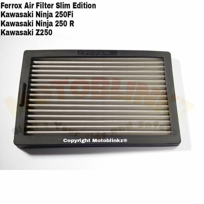 PROMO Ferrox Filter Udara Kawasaki Ninja 250 Fi / Ninja 250R / Z250 Slim Ed TERBARU