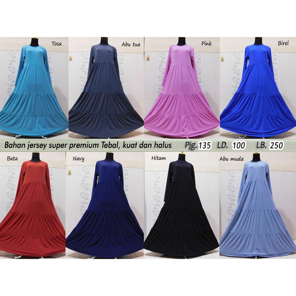 GAMIS POLOS RUMBAI / JERSEY SUPER PREMIUM (merah bata)