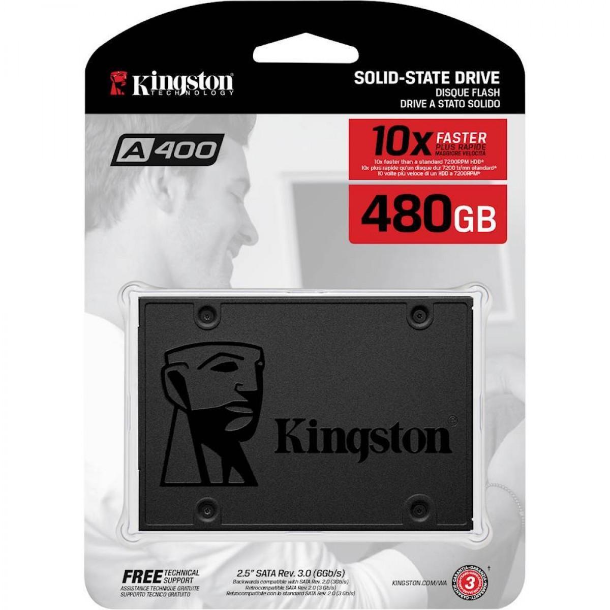 Kingston A400 480GB SSD - SSD A400