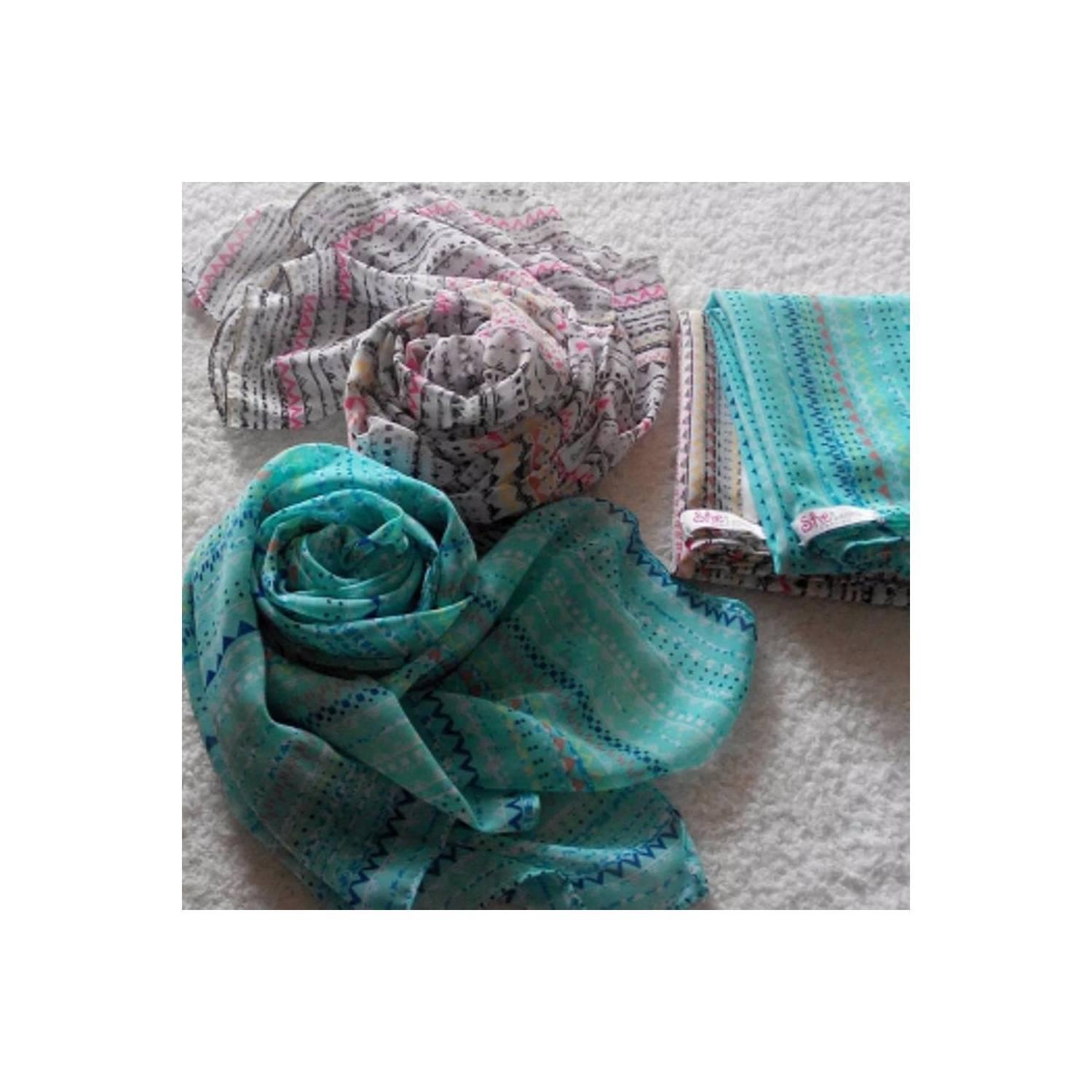BEST MODEL Paket 10pc Pashmina Motif Ceruti Cute Tribal