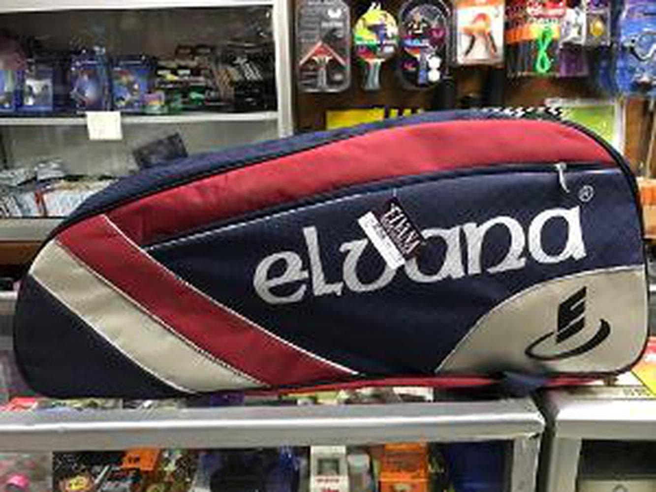 Tas raket badminton Elvana 3 resleting BM126 New