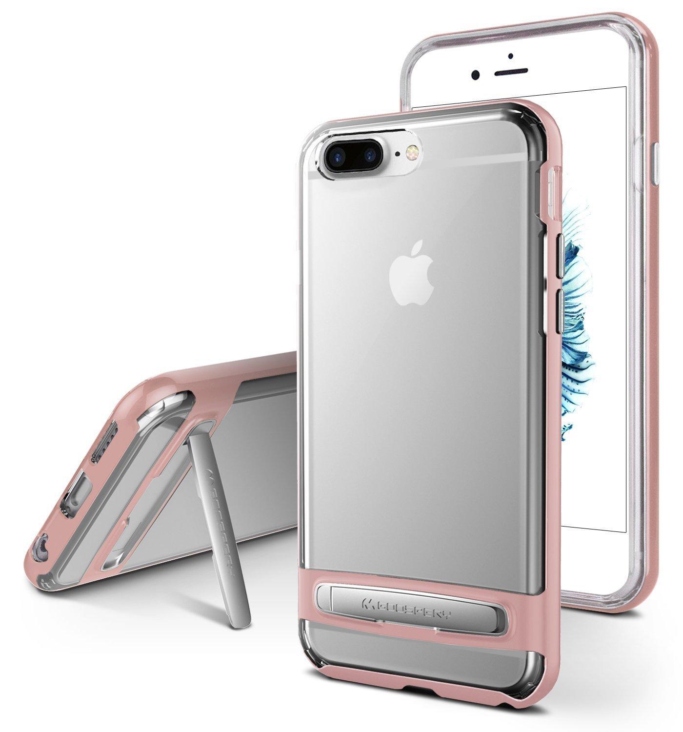 Mercury Dream Bumper Hybrid Case for iPhone 8 Plus - Rose Gold