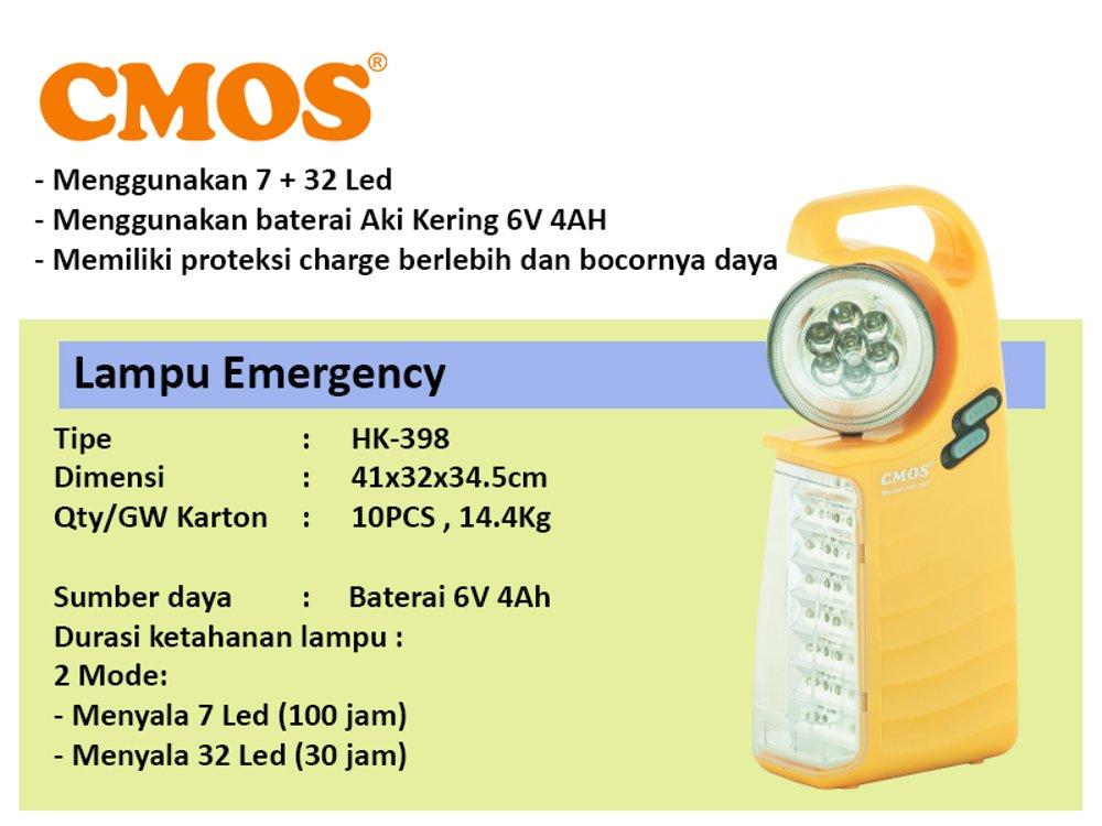 CMOS EMERGENCY LAMP HK-398