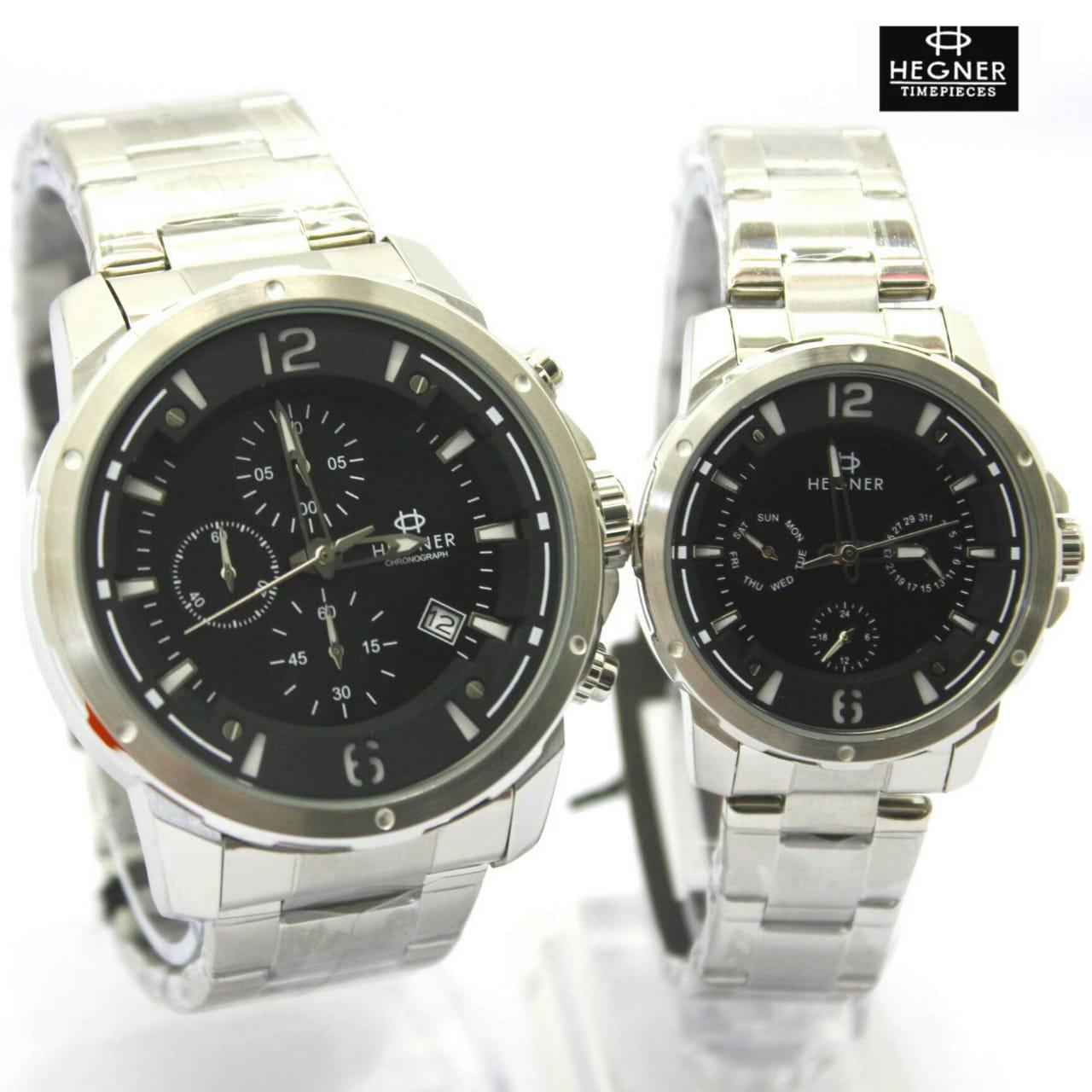 Jam tangan original couple hegner HW5035 - 4 pilihan warna - hargajam harga jam sepasang cowok cewek ori anti air water resist proof