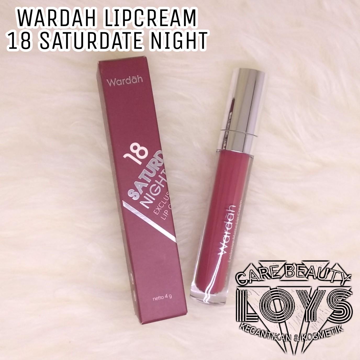 Wardah Exclusive Matte LIP CREAM 18 - SATURDATE NIGHT