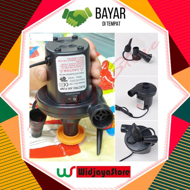 Pompa Angin Listrik Tiup Dan Sedot AC Electric Air Pump Vacuum untuk Kasur,Sofa Kolam Angin