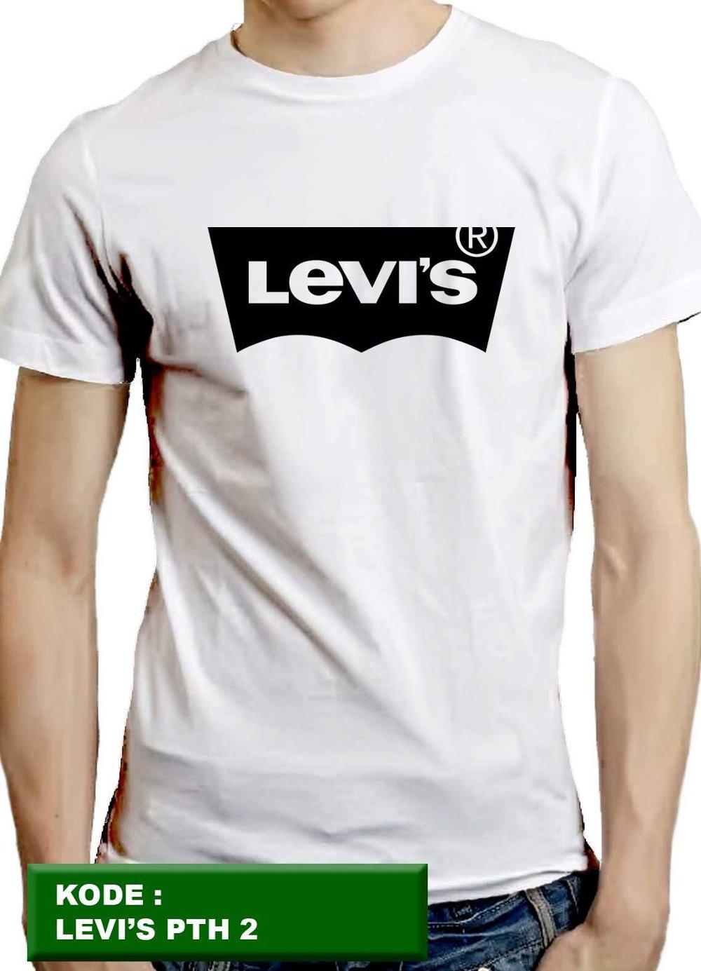 Kaos levis, levi's, baju, kaos distro, kaos cowok, kaos pria, pakaian pria, tshirt, kaos putih 2, jeryhansen di lapak jeryhansen jeryhansen