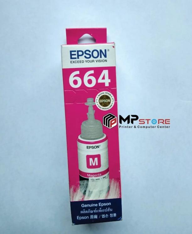EPSON Tinta Original Magenta Printer L100 L110 L120 L200 L210 L220 L300 L310 L350 L355