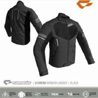 Jaket Motor Contin Chimera Black ( Original ) Murah