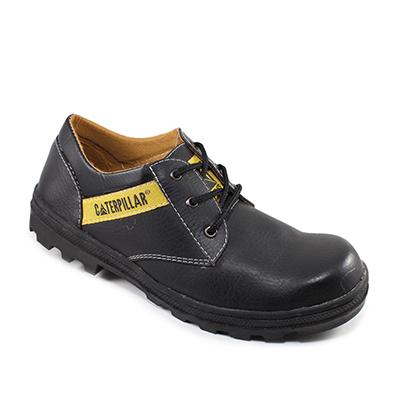 Sepatu Pria CAT/Caterpillar Safety Ujung Besi Proyek Kerja Lapangan 19