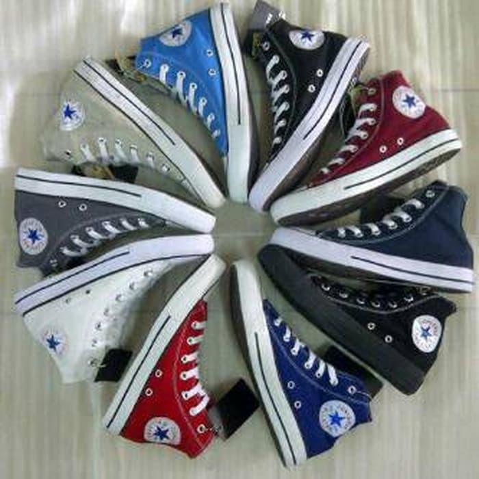 HOT PROMO!!! SEPATU ALL STAR CONVERSE MODEL TINGGI - hw1kCp