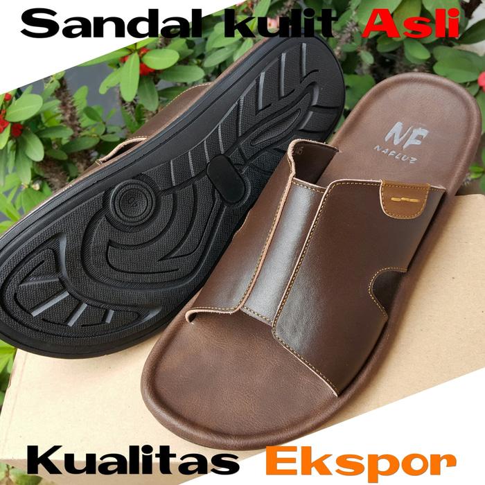 Promo: Sandal Kulit Asli Pria Carvil Pakalolo Ando Kickers Eiger Yongki Murah - ready stock