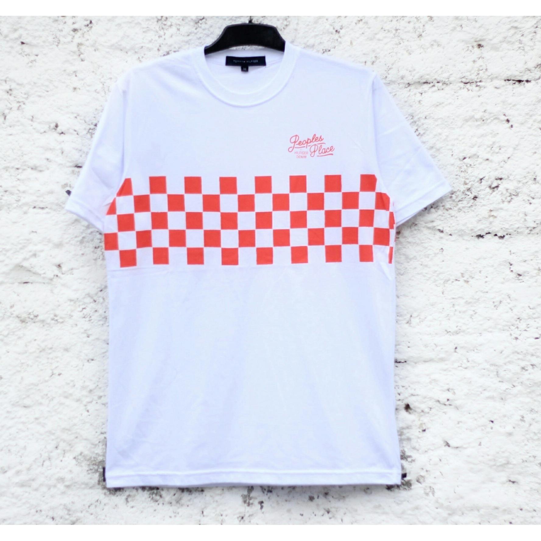 Tommy Hilfiger Checkerboard Tshirt White