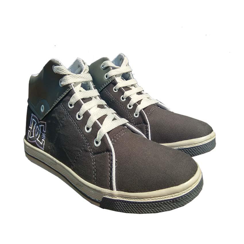 Maniac Sepatu Kwl Dc / Sepatu Pria / Sepatu Kets Pria / Sepatu Sneakers - Abu Abu
