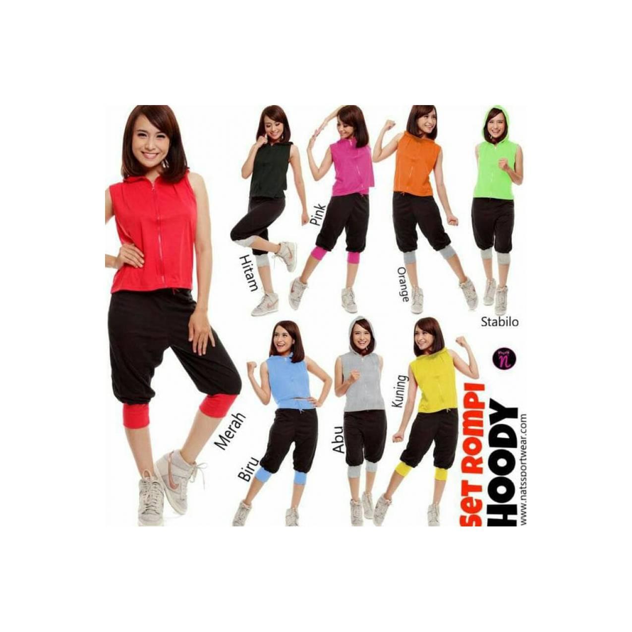Setelan Senam Setelan Zumba Celana Joger Baju Celana Nts04