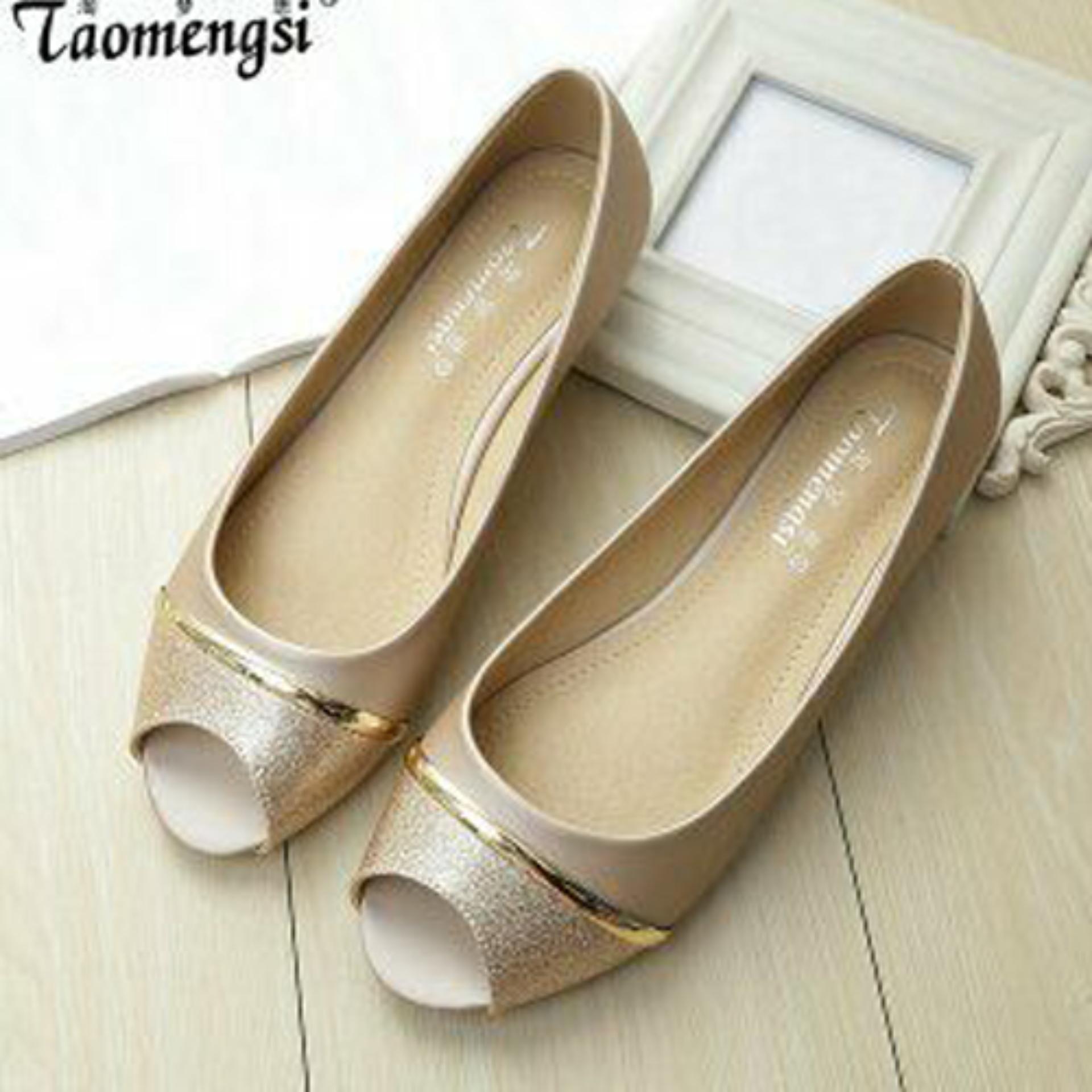 Sepatu Wanita Flat Shoes Tali Ballerina SDB51