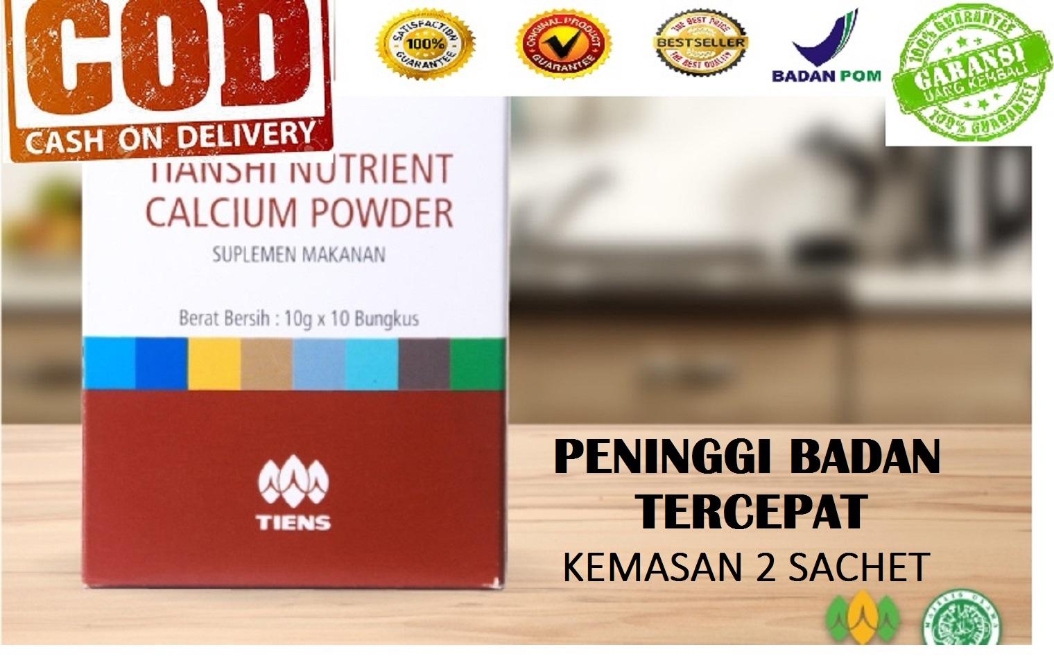Peninggi Badan Tercepat / Paket Hemat 2 Sachet Tiens Nutrient Calcium Powder