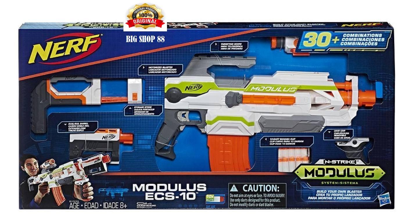 NERF N-STRIKE MODULUS ECS-10 ORI HASBRO