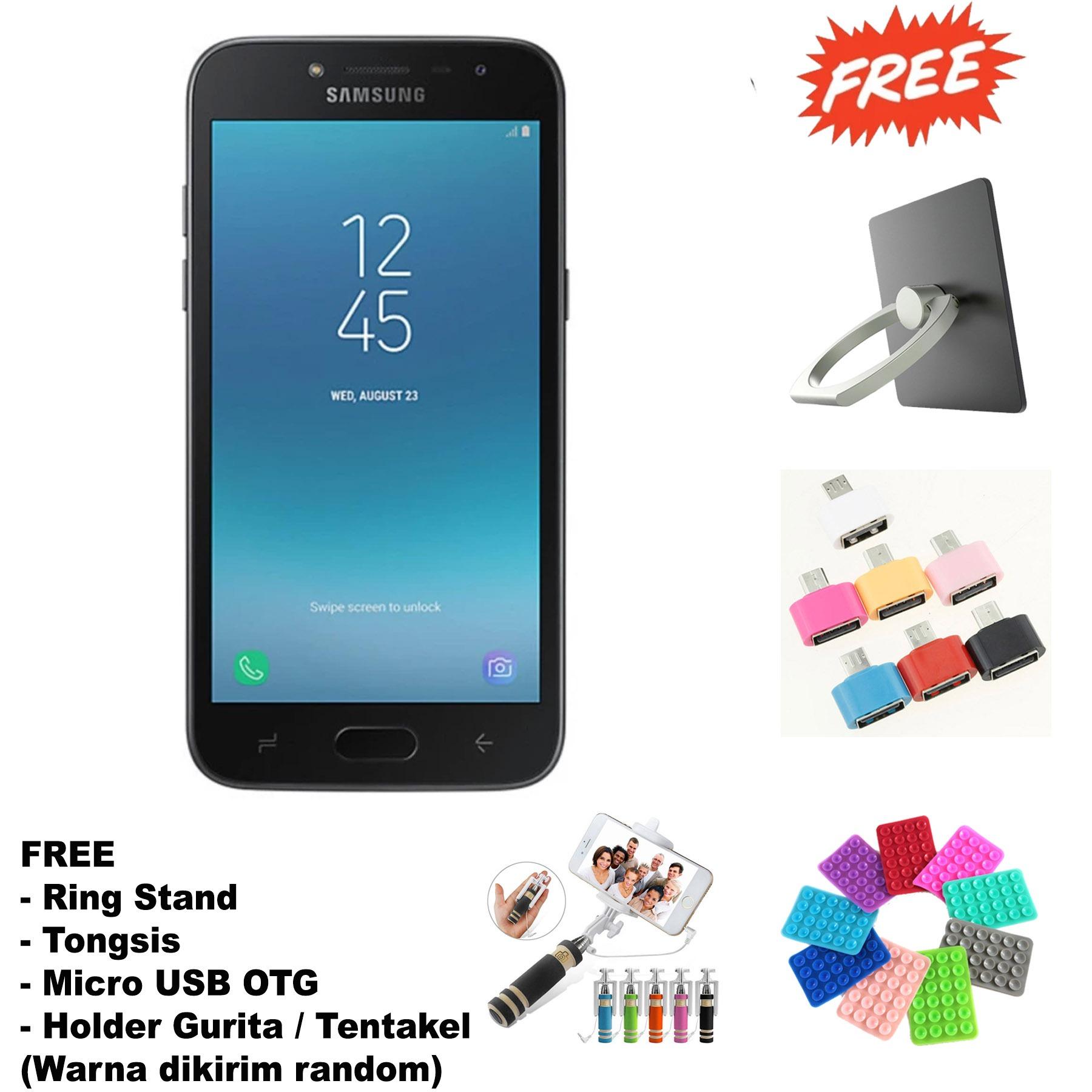Samsung Galaxy J2 Pro 2018 - 2/32 - 8/5MP - Super AMOLED - Garansi Resmi - (Free 4 Item Accessories ) - Black