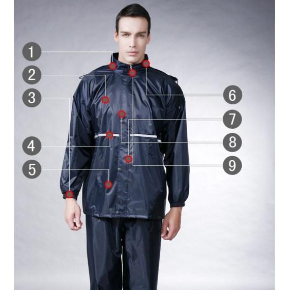 PROMO!! Jaket Motor Jas hujan Pria Wanita Taslan bkn Takachi eiger ponco tiger MURAH / DISKON