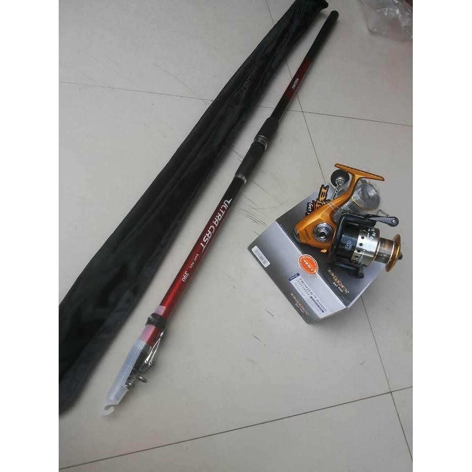 Paket Joran+Reel Laut Maguro & Blood