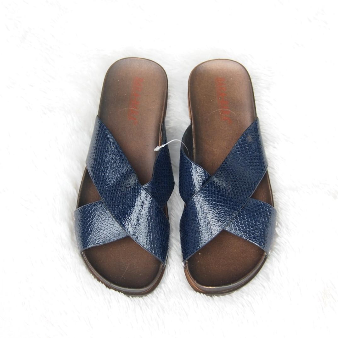 Termurah-Bara-Bara Sandal Selop Wanita Tali Random MJZ-B1946