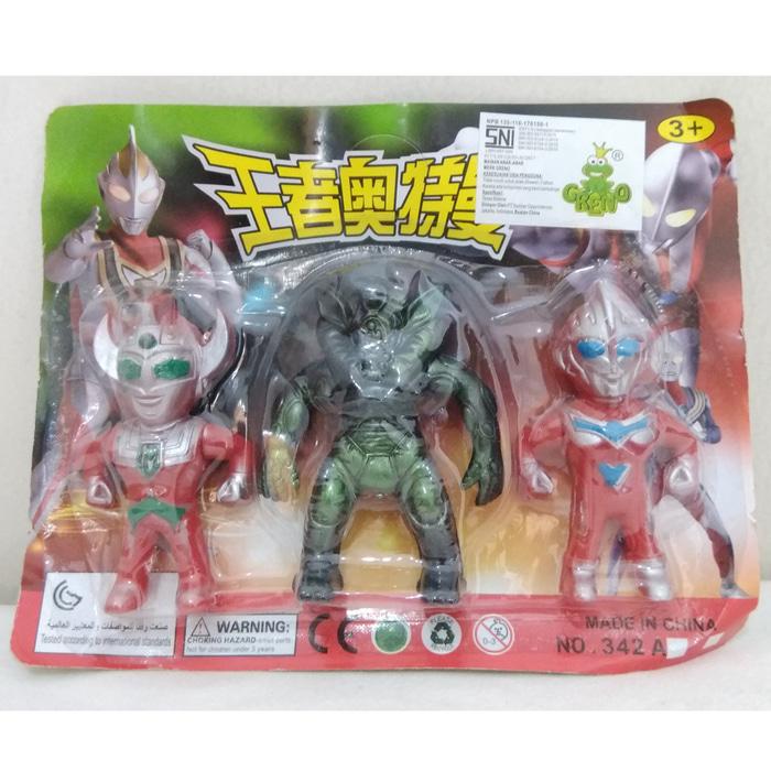 Mainan Action Figure Ultraman - Monster Chibi Set