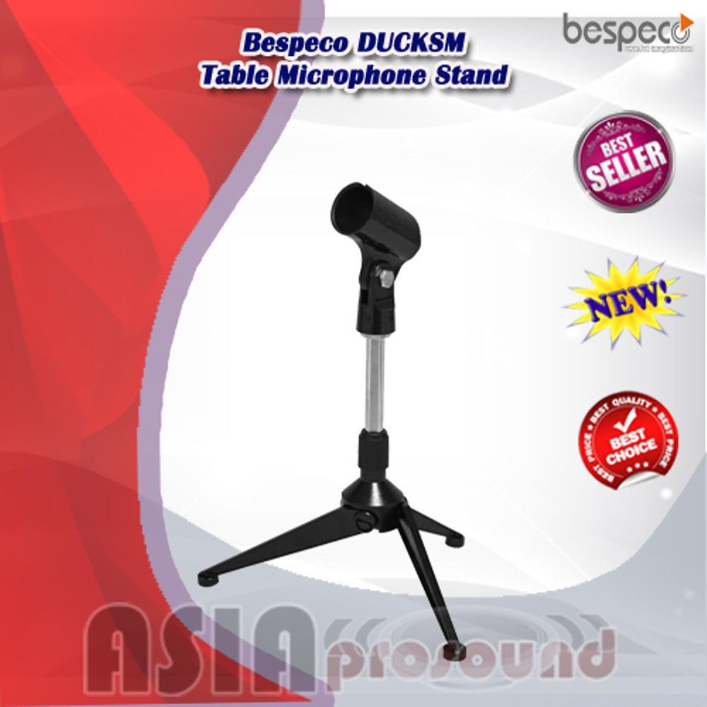Stand Mic Meja Bespeco DUCKSM - Table Microphone Stand - Tripod Mini