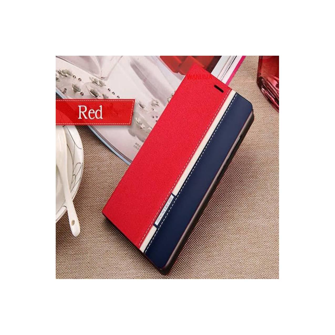 Jual Flip Cover Denim Sony Z2 / Z3 Softcase Casing Case Leather Soft