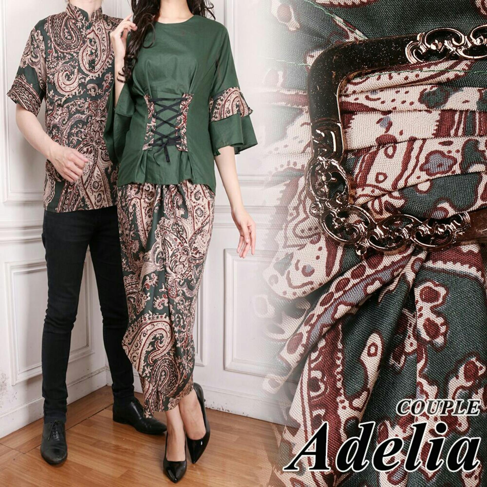trendshopee Pakaian Couple Saleee Adelia Pria Dan Wanita