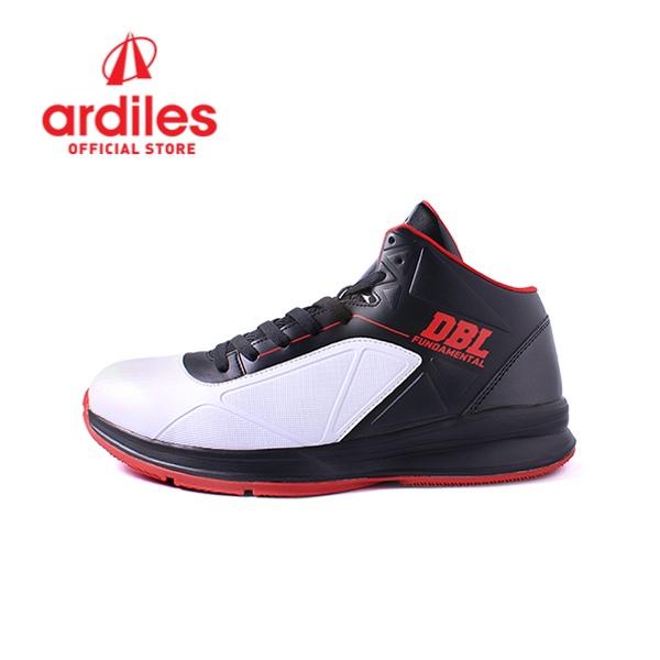 Ardiles Men Fundamental Basket Shoes - White Black